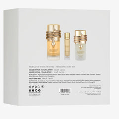 Musamam White Intense 3pcs Gift Set